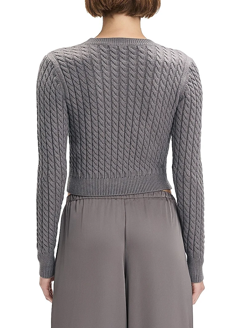 Feel Good Cable-Knit Sweater