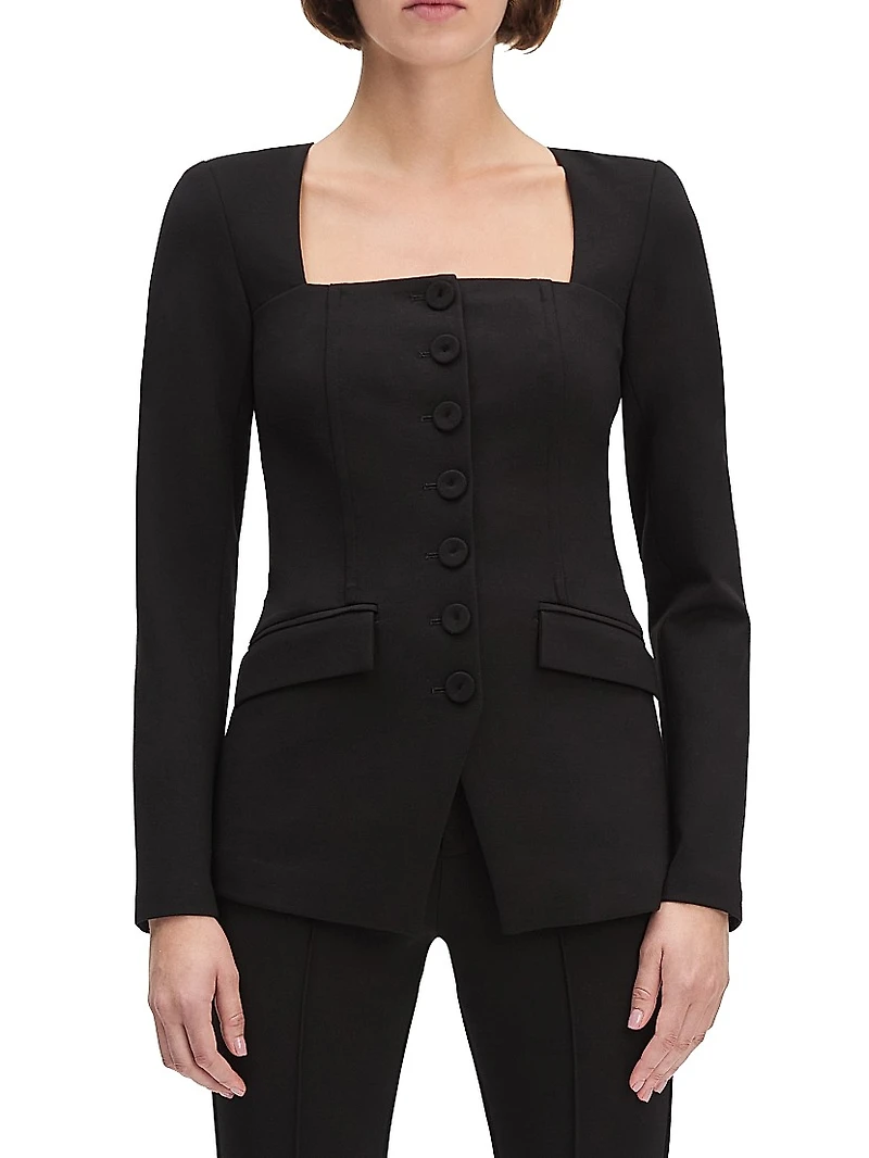 The Penelope Square-Neck Top