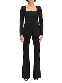 The Penelope Square-Neck Top