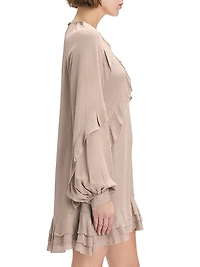 The Because of You Ruffled Minidress