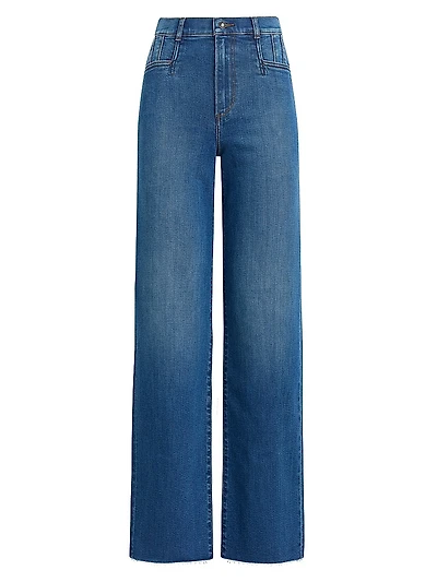 Jordie Straight High-Rise Jeans