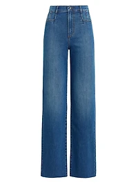 Jordie Straight High-Rise Jeans