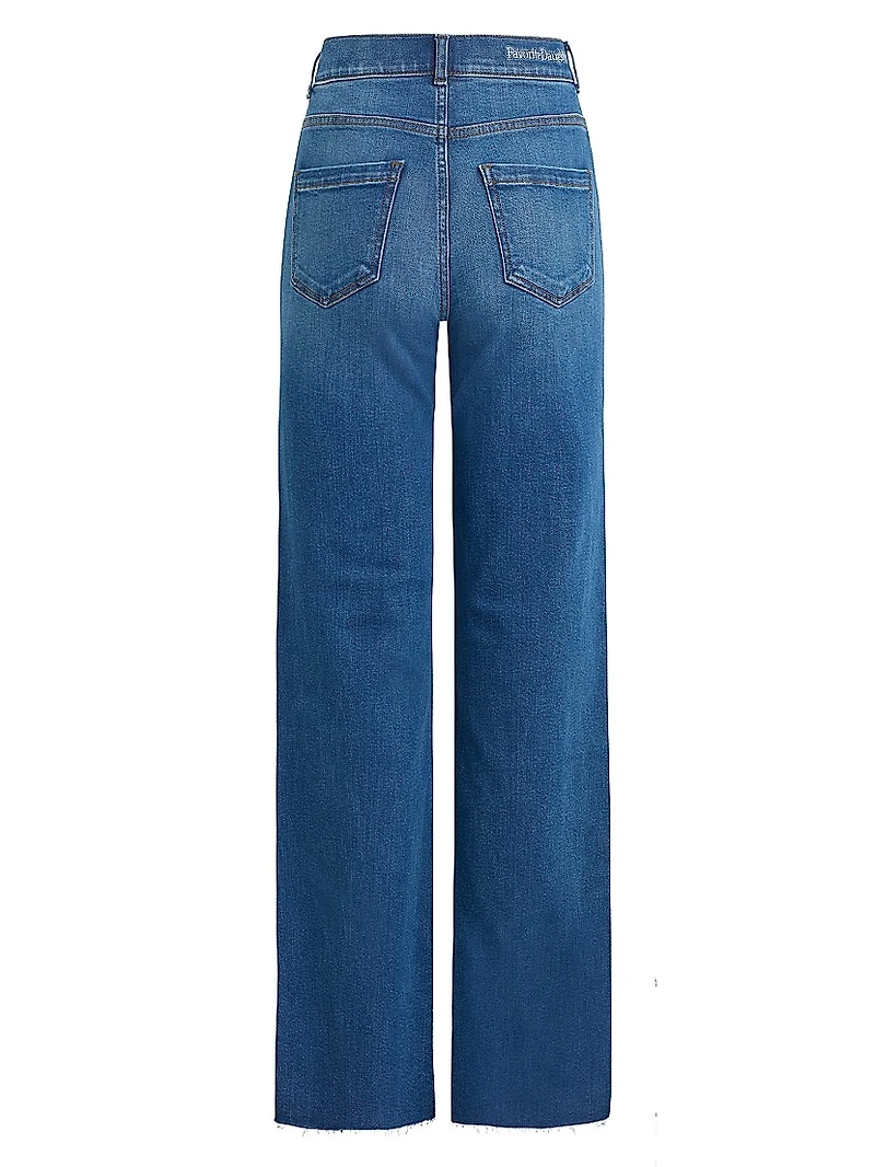 Jordie Straight High-Rise Jeans