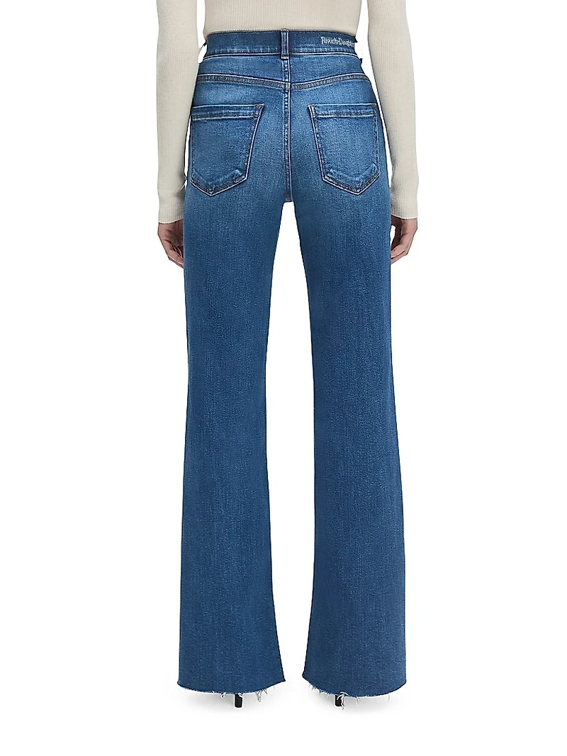 Jordie Straight High-Rise Jeans