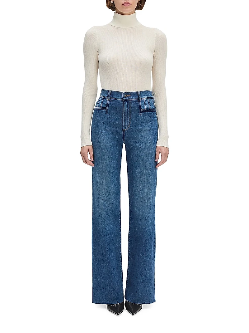 Jordie Straight High-Rise Jeans