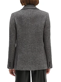 Cheshire Wool-Blend Blazer