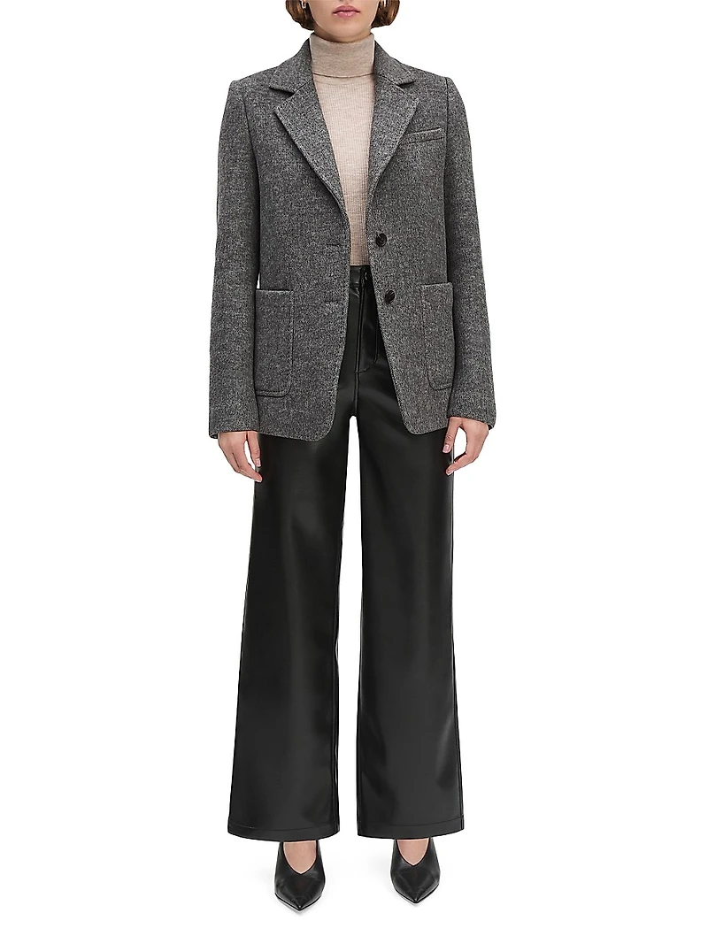 Cheshire Wool-Blend Blazer
