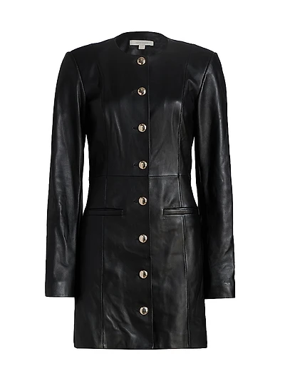 Legacy Leather Minidress