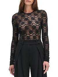 The Heart of a Woman Lace Bodysuit
