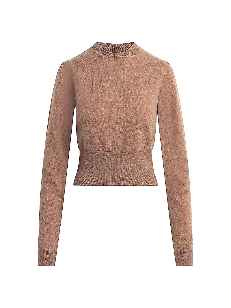 The Elena Cashmere Crewneck Sweater