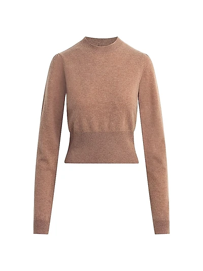 The Elena Cashmere Crewneck Sweater