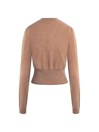 The Elena Cashmere Crewneck Sweater