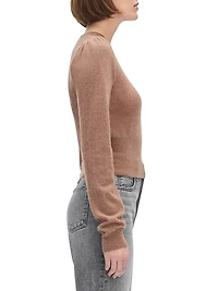 The Elena Cashmere Crewneck Sweater