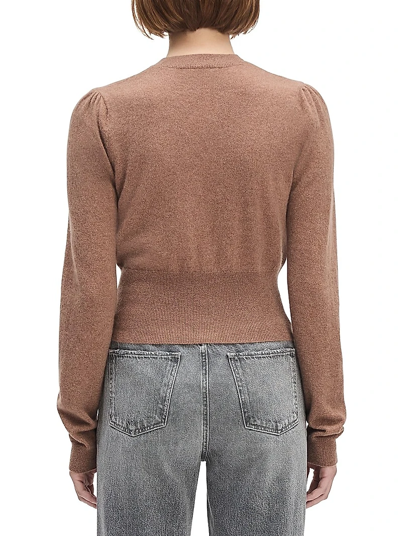 The Elena Cashmere Crewneck Sweater