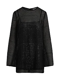 The Sweet Life Sequin Mesh Minidress