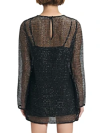 The Sweet Life Sequin Mesh Minidress