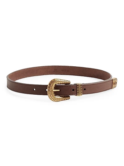 VLogo Signature Calfskin Belt 20MM