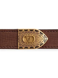 VLogo Signature Calfskin Belt 20MM