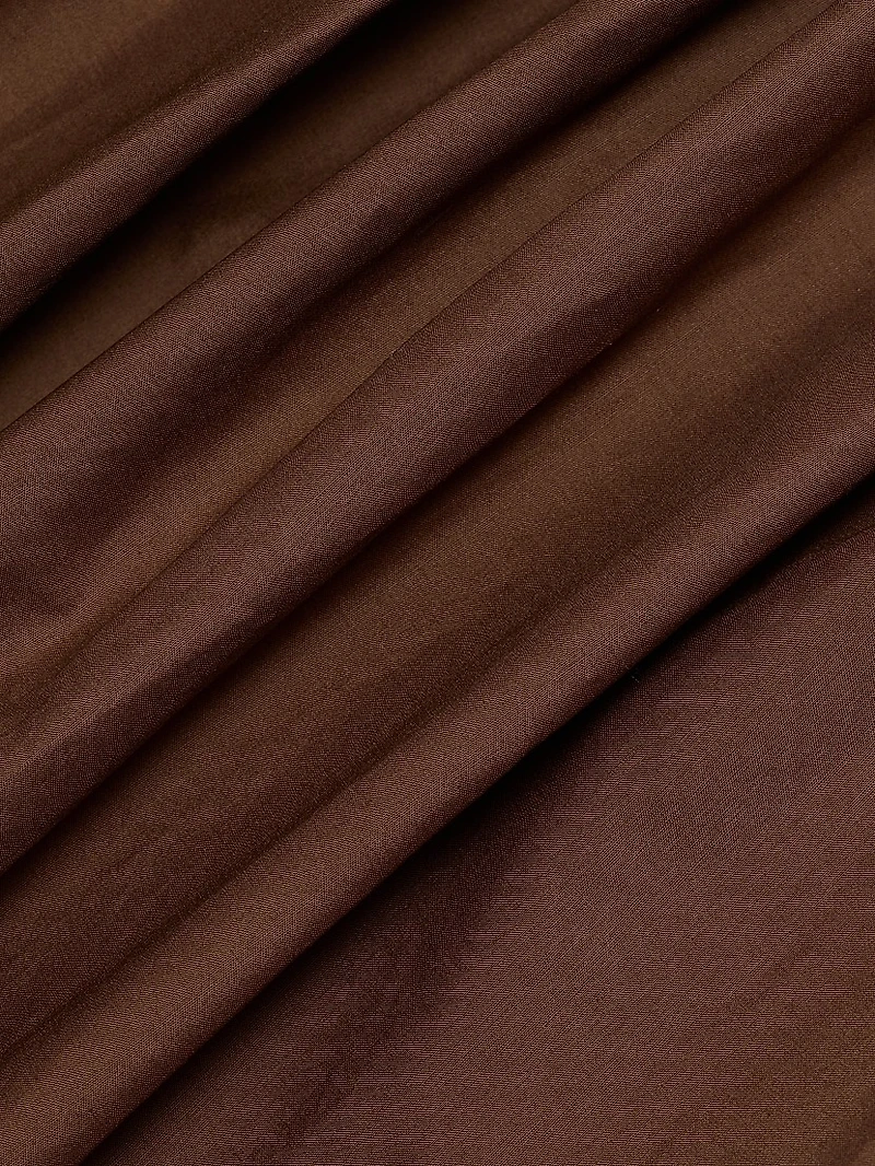 Anisha Strapless Bubble Skirt Midi-Dress