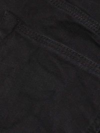 P002 Knee Slit Rinse Slim Jeans