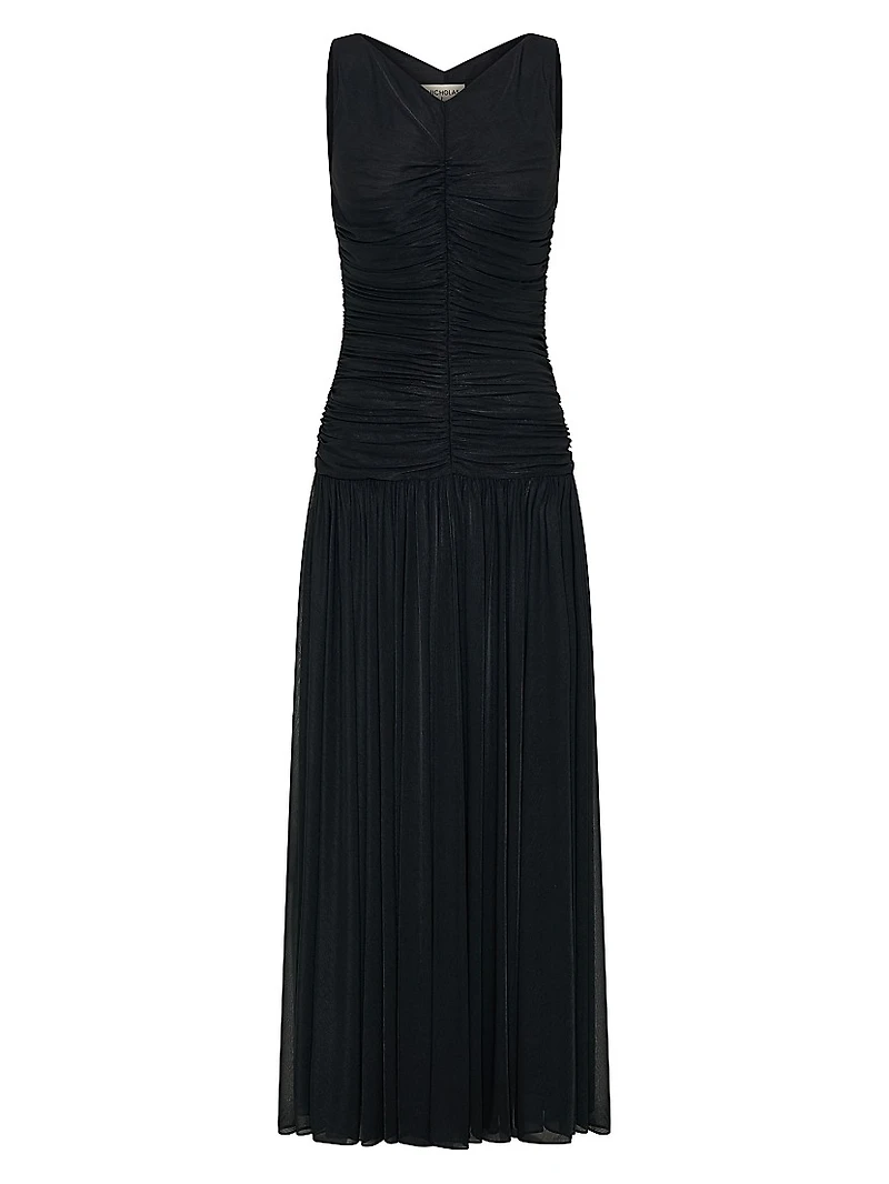 Melia Ruched Maxi Dress