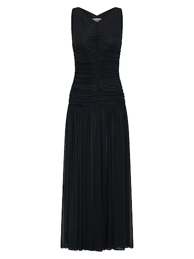 Melia Ruched Maxi Dress