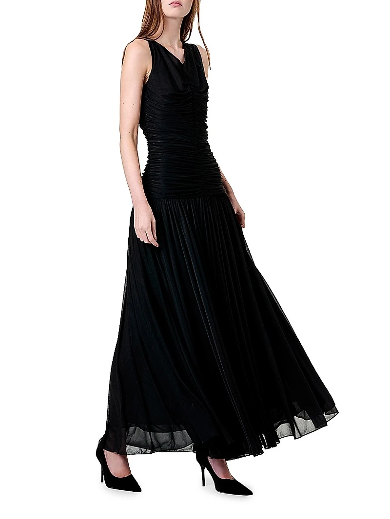 Melia Ruched Maxi Dress