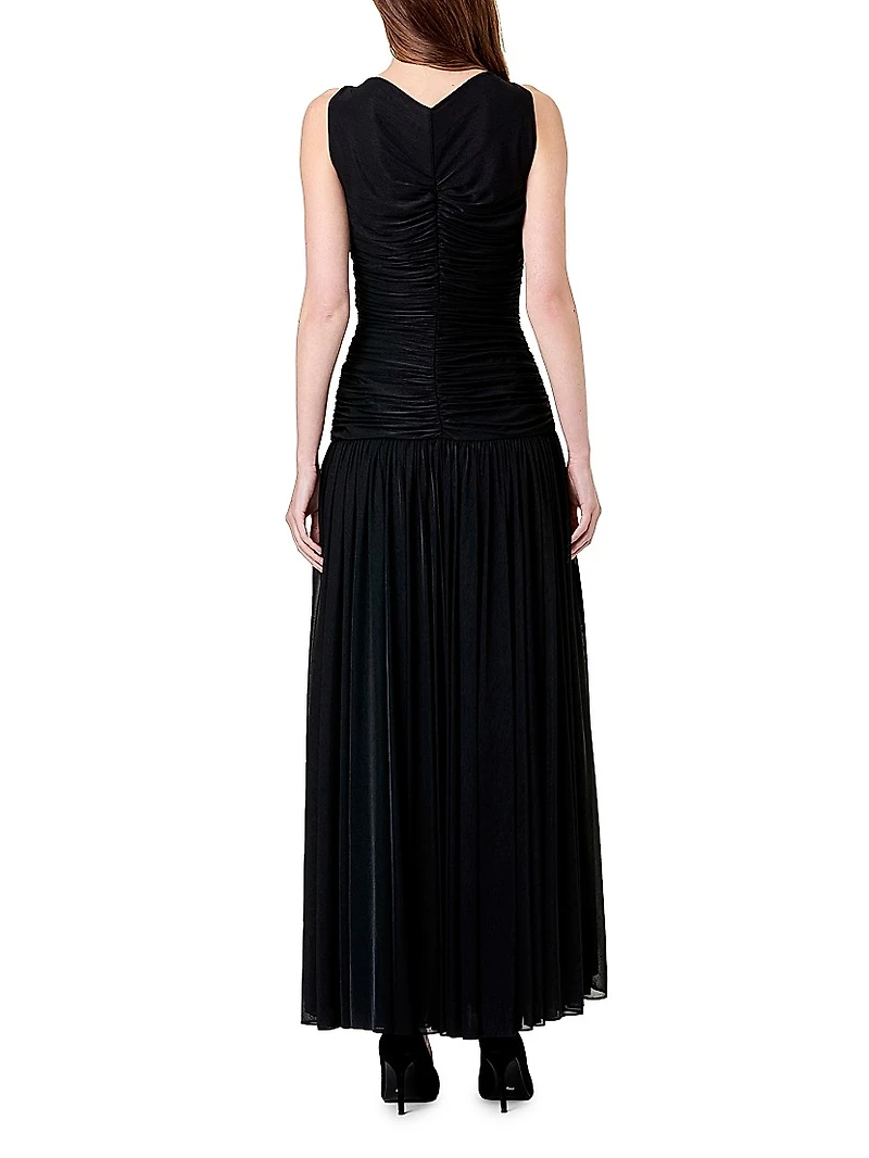 Melia Ruched Maxi Dress