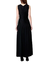 Melia Ruched Maxi Dress