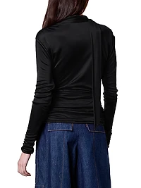 Marina Scarf Draped Top