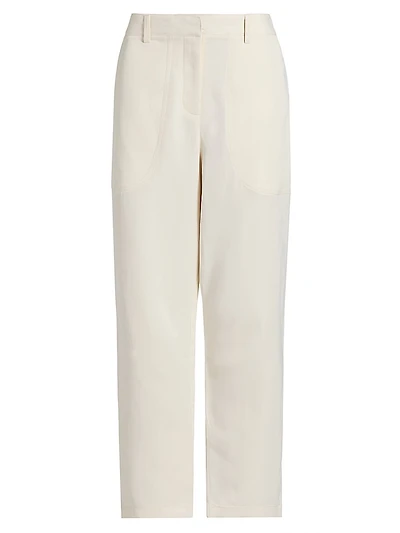 Jetties Beach Flat Front Ankle Pants