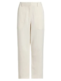 Jetties Beach Flat Front Ankle Pants