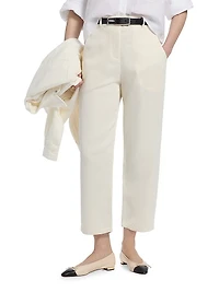 Jetties Beach Flat Front Ankle Pants