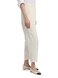 Jetties Beach Flat Front Ankle Pants