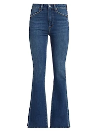 Laurel Canyon Flare Mid-Rise Jeans
