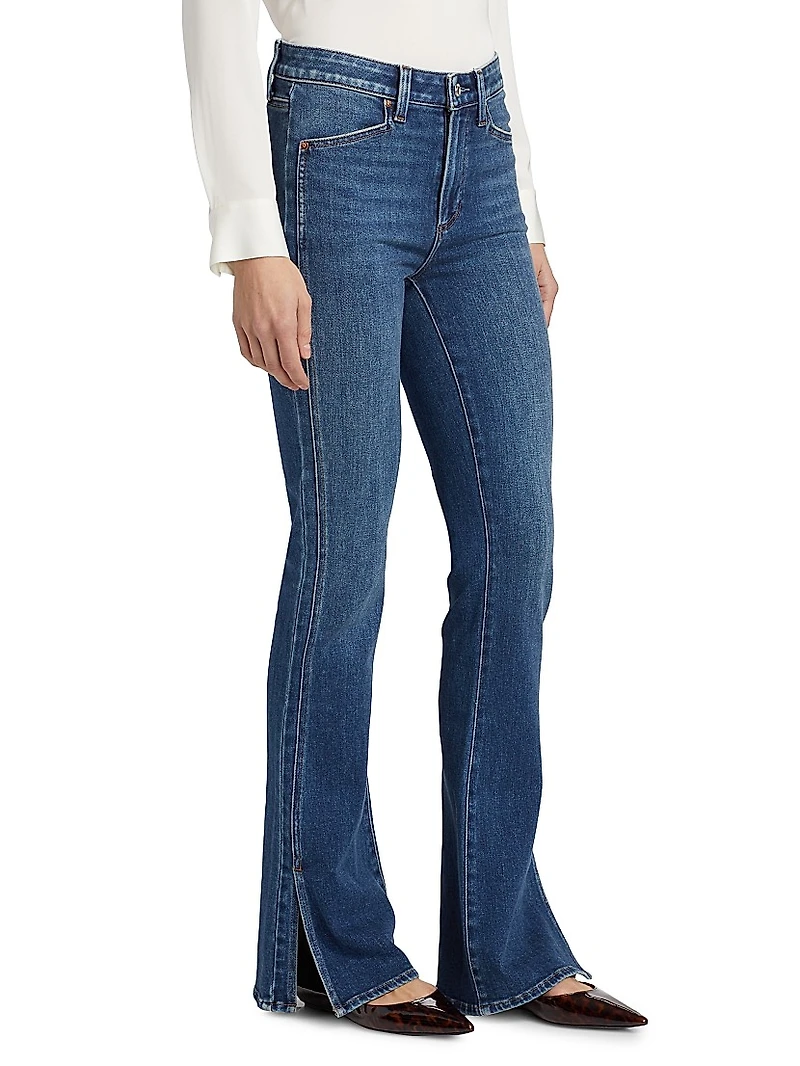 Laurel Canyon Flare Mid-Rise Jeans