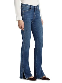 Laurel Canyon Flare Mid-Rise Jeans