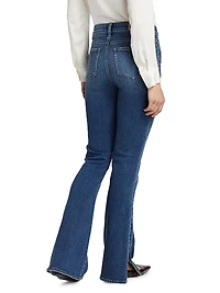 Laurel Canyon Flare Mid-Rise Jeans