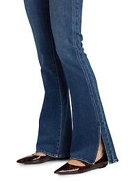 Laurel Canyon Flare Mid-Rise Jeans