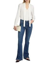 Laurel Canyon Flare Mid-Rise Jeans