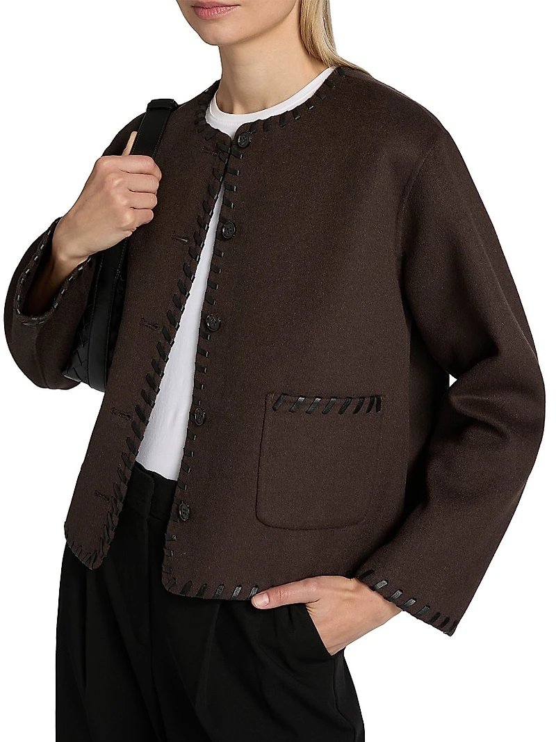 Melanie Wool-Blend Jacket