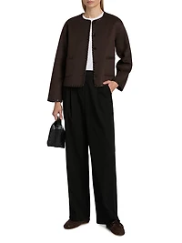 Melanie Wool-Blend Jacket