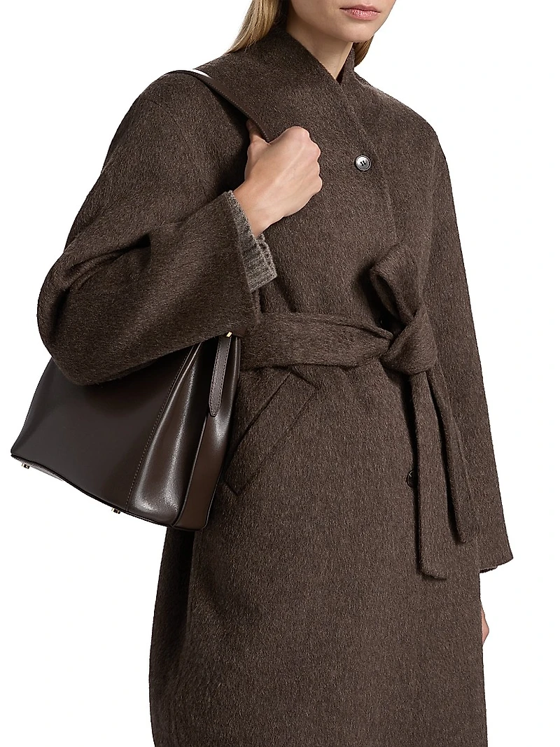 Roland Wool-Blend Belted Coat
