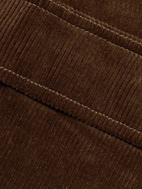 Graciels Stretch Corduroy Wrap Midi-Skirt