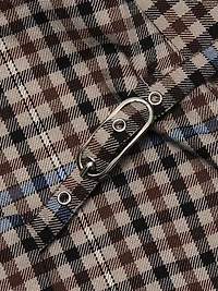 Nial Plaid Miniskirt