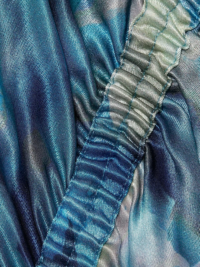 Gabriella Watercolor Sleeveless Midi-Dress