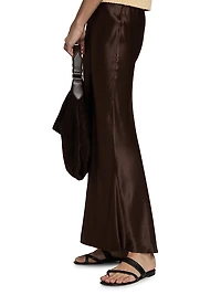 Romina Satin Maxi Skirt