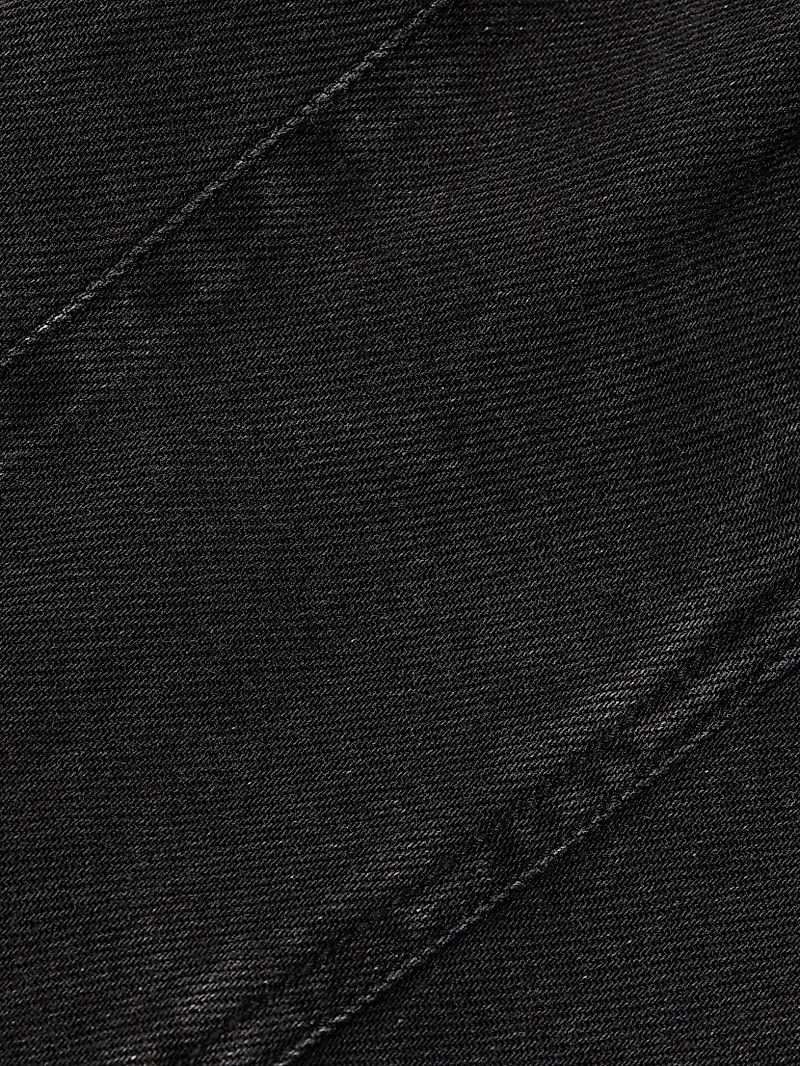 Mavis Belted Denim Knee-Length Dress