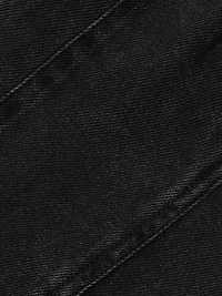 Mavis Belted Denim Knee-Length Dress