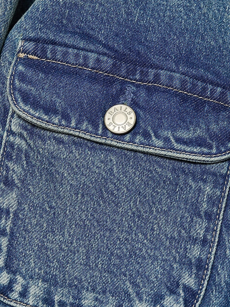 Capistrano Studded Denim Jacket